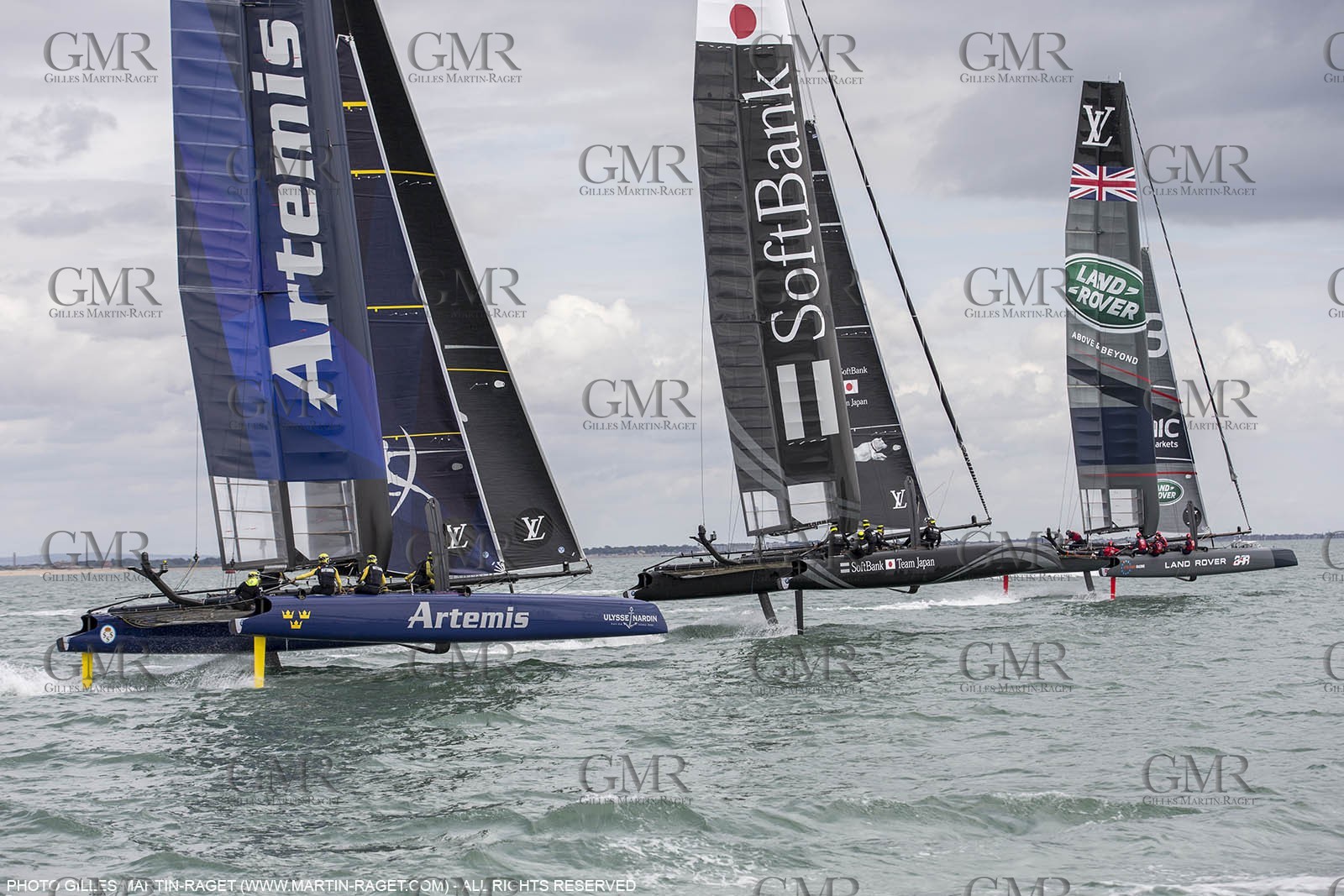 23 07 2015, Portsmouth (GBR), 35th America's Cup, Louis Vuitton America's Cup World Series Portsmouth 2015, Official training