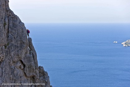 30 04 2009 - Marseille (FRA, 13) - Les Calanques - La Grande Candelle - Arrête de Marseille