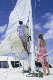 Voile, Croisière, Personnages