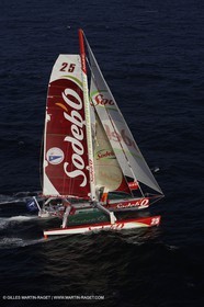 11 10 2006 -Lorient (FRA) -  Multis Orma - Entraînements Sodebo (Thomas Coville) Route du Rhum 2006