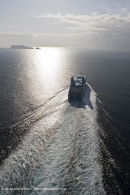 14 01 2012 - Marseille (FRA,13) - La Meridionale shipping company - the Piana off Marseille and the Calanques