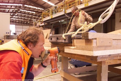 America's Cup - Auckland 2000 - Le Défi - Philippe Pallu de la Barrière