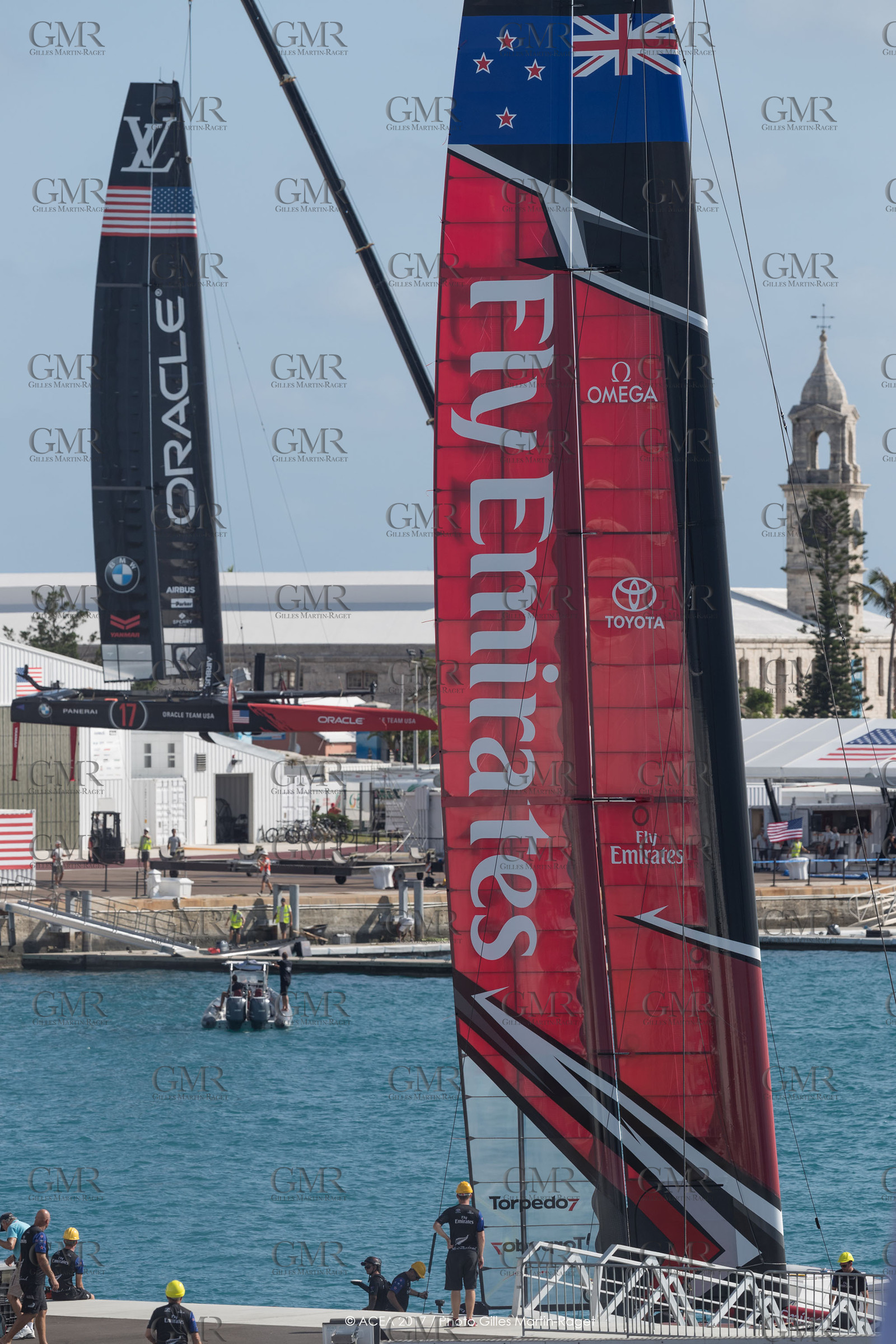 18 06 2017 - Bermuda (BDA) - 35th America's Cup 2017 - 35th America's Cup Match Presented by Louis Vuitton