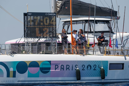 26 07 2024, Marseille (FRA), Paris 2024 Olympic Games, Sailing, Free trainings