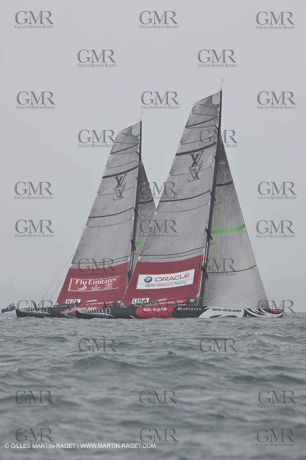 09 02 2009 - Auckland (NZL) -  Louis Vuitton Pacific Series -  Racing Day 9 - Round Robin 2