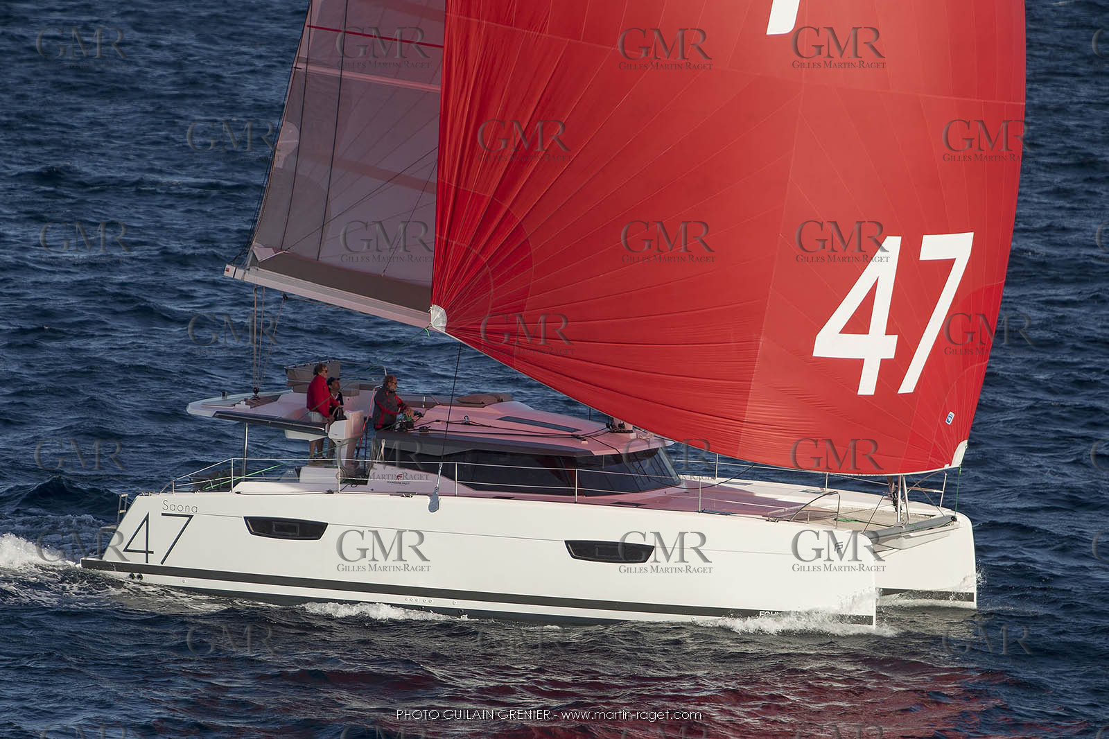 Saona 47 - Fountaine Pajot - shooting helico - 7 6 2017 - Photo Guilain Grenier