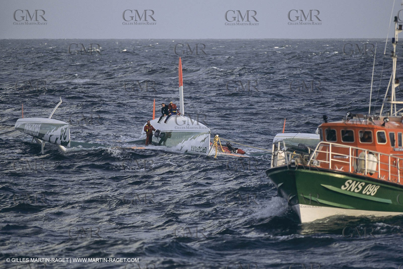 Yacht Racing, Multihull, ORMA 60, Franck Cammas, Groupama