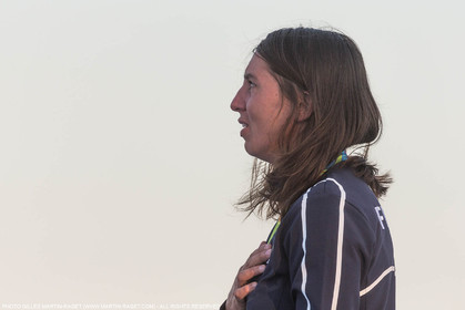 14 08 2016, Rio de Janeiro (BRA), 2016 Olympic Games, Sailing, RSX Women medal ceremony, Charline Picon (FRA)
