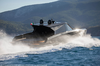 20 07 2016, Cala Galera (ITA), WallyYachts, Wally Power 75 Checkmate