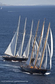 27 09 2010 - Saint Tropez (FRA,83) - Voiles de Saint Tropez - Creole vs Atlantic