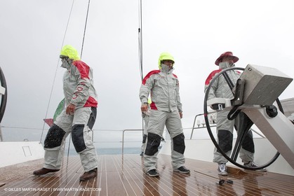 06 05 2010 - Portofino (ITA) - Nespresso Cup - Training onboard INDIO
