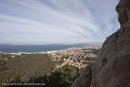 25 03 2009 - Marseille (FRA, 13) - Les Calanques - Massif de Marseilleveyre - La Roche Percée