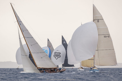 19 06 2024, Porquerolles Island (FRA), Championnat du monde des 12 m JI 2024, Race Day 1