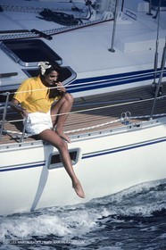 Voile, croisière, femmes à bord