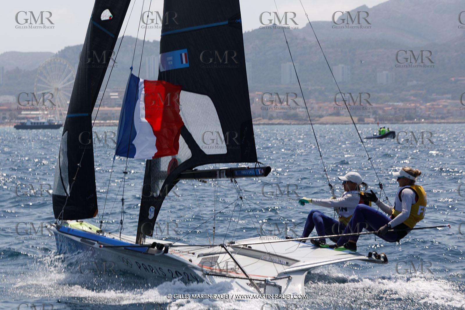 02 08 2024, Marseille (FRA), Paris 2024 Olympic Games, Sailing, Race Day 5,