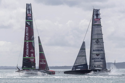 08 12 2020 - Auckland (NZL) - 36th America's Cup - Practice Sessions - Day 1
