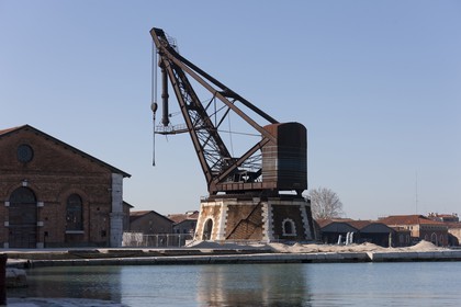 20 02 2012 - Venezia (ITA) - 34th America'sCup - Venezia 2012 America's Cup World Series - The Arsenale where the AC45 moorings, public village, media center and Club 45 will be located