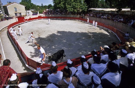 bull games in Clarensac (Gard)