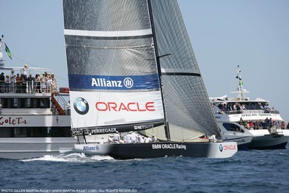 14 05 2007-Valencia (Spain)- 32nd America's Cup - Louis Vuitton Cup - Semi-final - Day 1 - BMW ORACLE racing