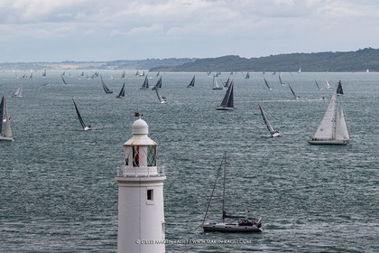 26 07 2025, Cowes (UK, IOW), Admiral's Cup 2025, Rolex Fastnet Race start,