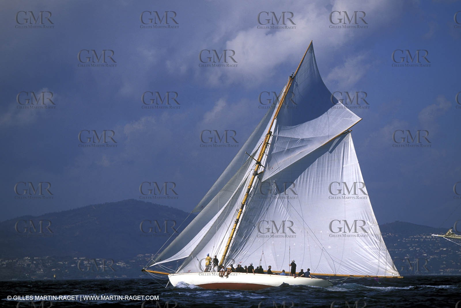 Sailing, Classic yachts, Voiles de Saint-Tropez 2003