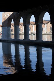 20 02 2012 - Venezia (ITA) - 34th America'sCup - Venezia 2012 America's Cup World Series - The Arsenale where the AC45 moorings, public village, media center and Club 45 will be located