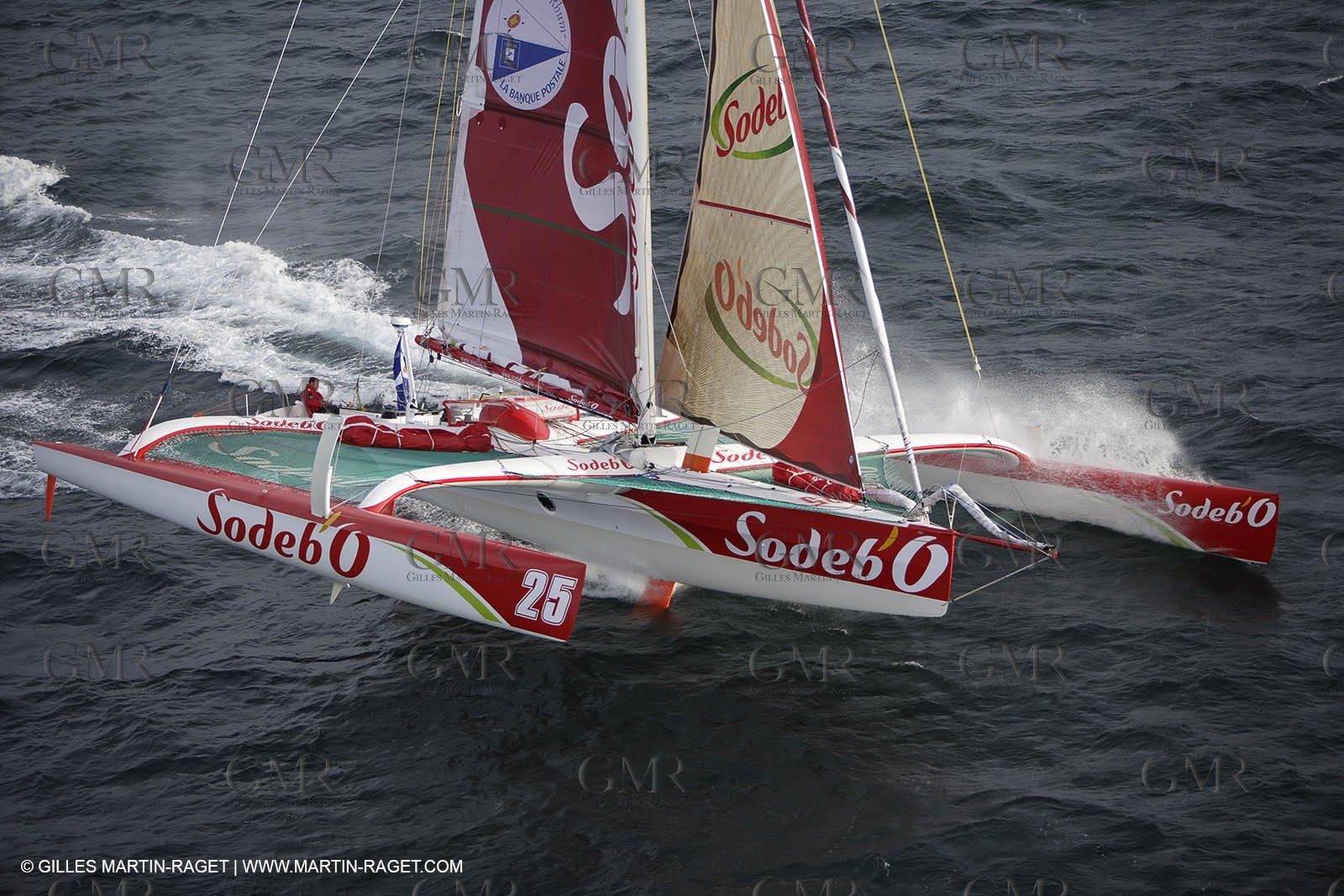 11 10 2008  -Lorient (FRA)  -  Multis Orma - Sodebo (Thomas Coville) - Route du Rhum 2006 training