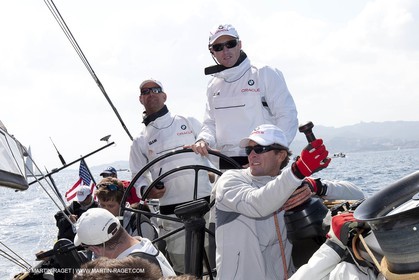 19 05 2010 - La Maddalena (ITA, Sardinia) Louis Vuitton Trophy - BMW ORACLE Racing - Training