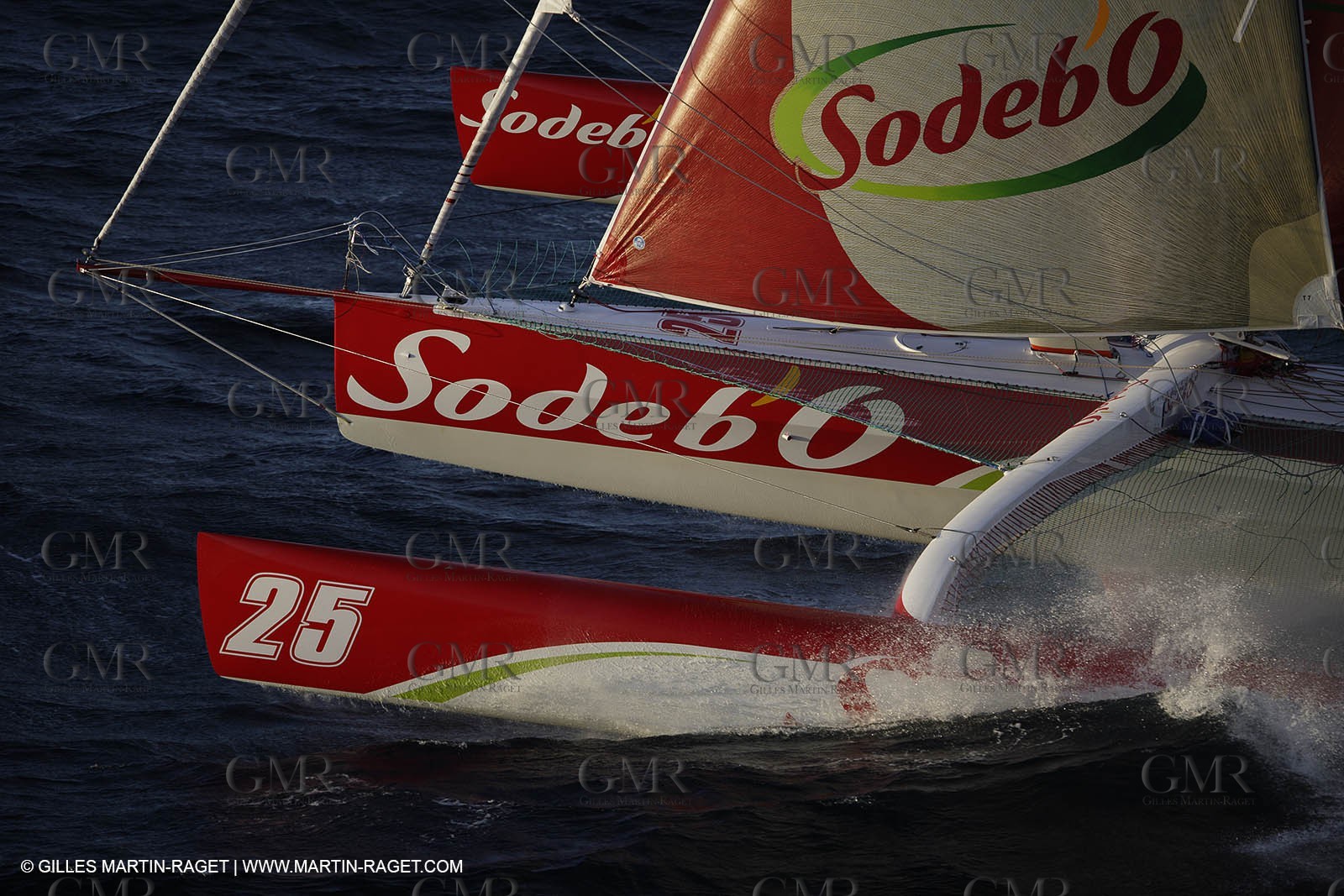 11 10 2008  -Lorient (FRA)  -  Multis Orma - Sodebo (Thomas Coville) - Route du Rhum 2006 training