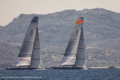 23 05 2010 - La Maddalena (ITA, Sardinia) Louis Vuitton Trophy - BMW ORACLE Racing - Racing Day 2