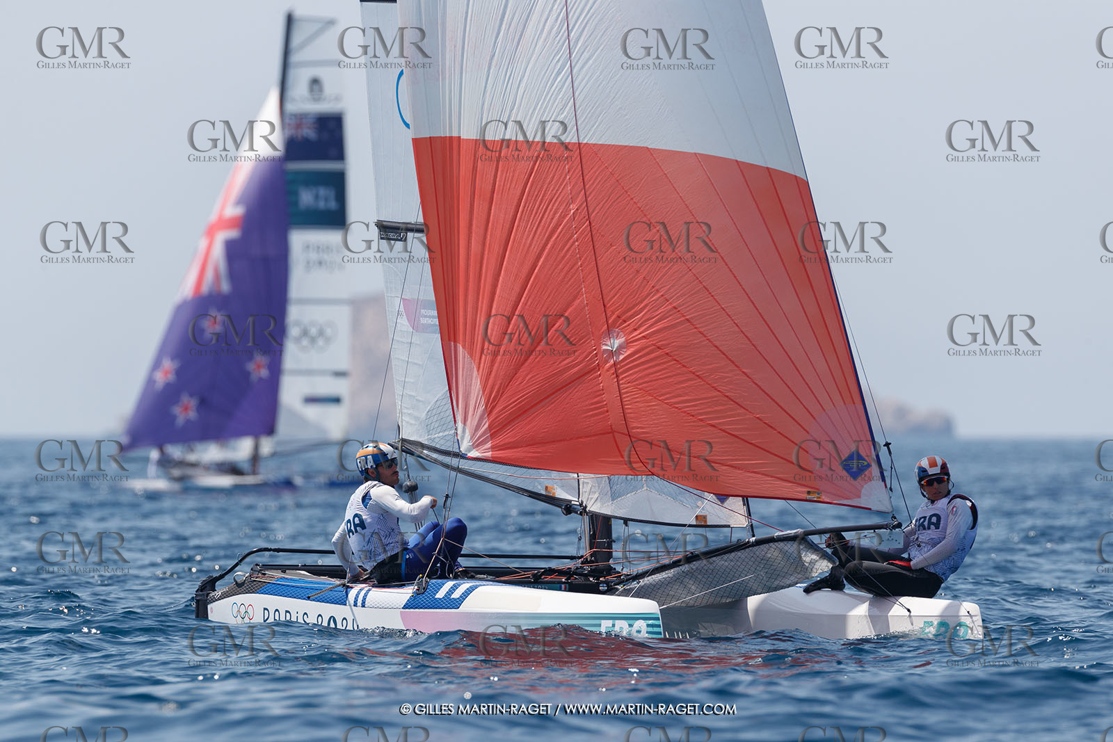 08 08 2024, Marseille (FRA), Paris 2024 Olympic Games, Sailing, Race Day 11