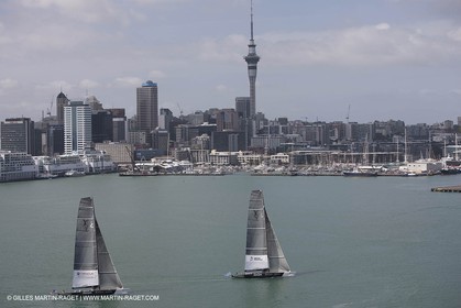 29 01 2009 - Auckland (NZL) - Louis Vuitton Pacific Series - BMW ORACLE Racing - Training