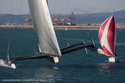 27 01 2010 - Valencia (ESP) - 33rd America's Cup - BMW ORACLE Racing - Saling Team