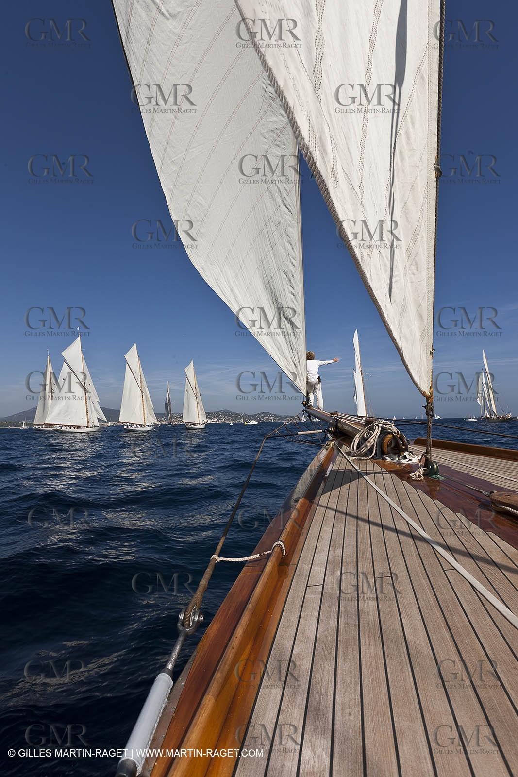 01 10 2011 - Saint Tropez (FRA,13) - Voiles de Saint Tropez 2011 - Classic Yachts - Day 5 - Onboard Mariquita