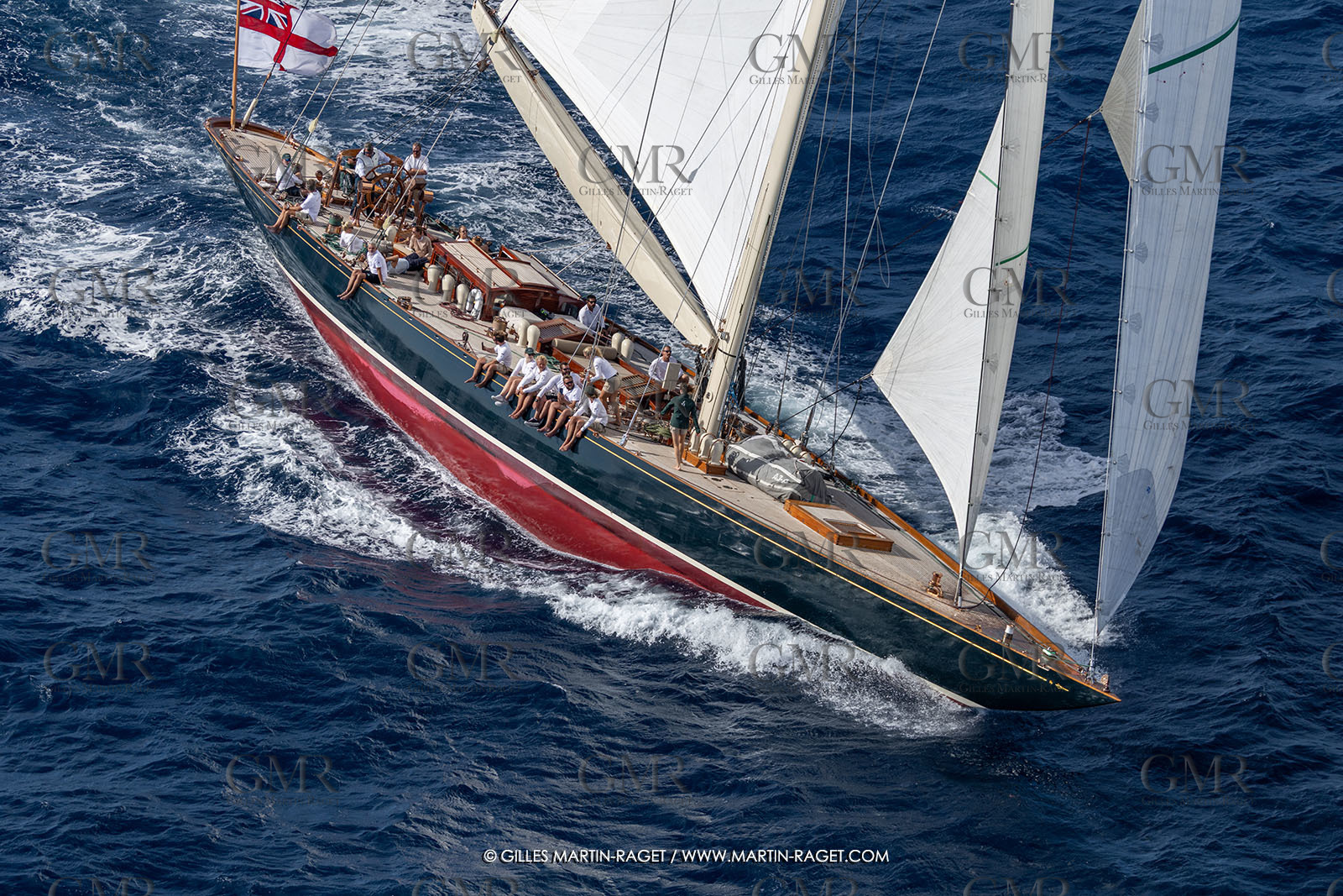 04 10 2025, Saint-Tropez (FRA), Les VoIles de Saint-Tropez 2025, Race Day 6