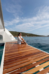 30 08 2018, Porto Vecchio (FRA, South Corsica) Chantier Fountaine-Pajot, Alegria 67