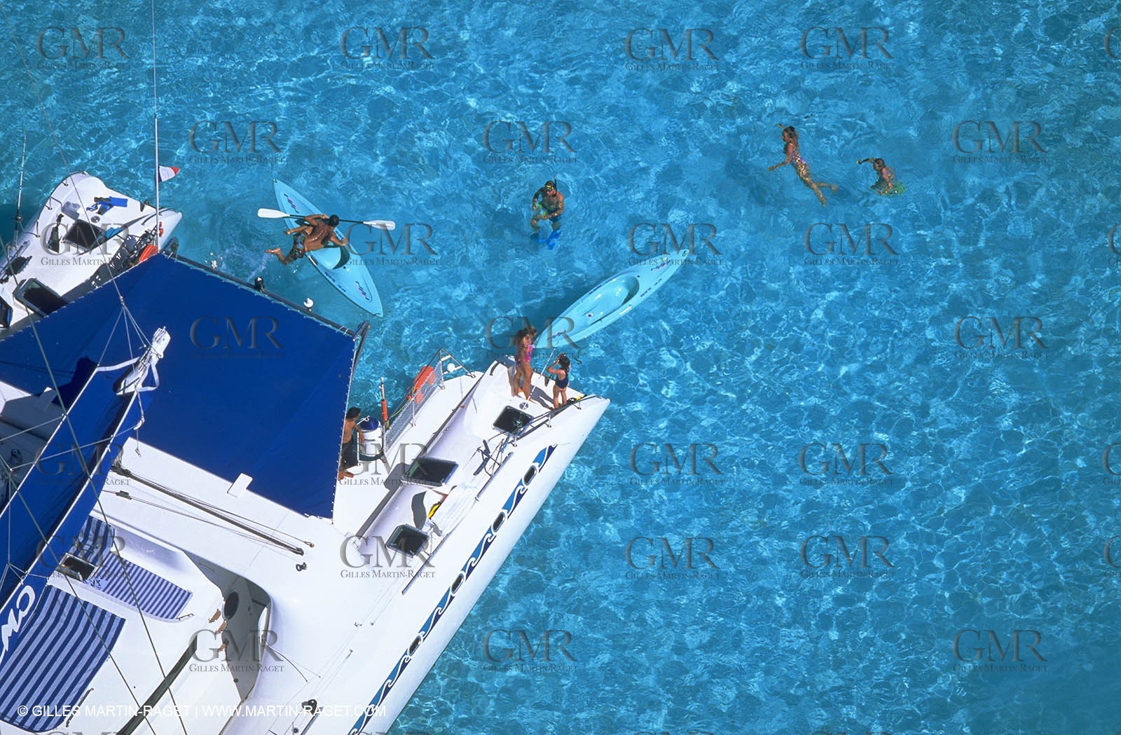 Cruising multihull mooring