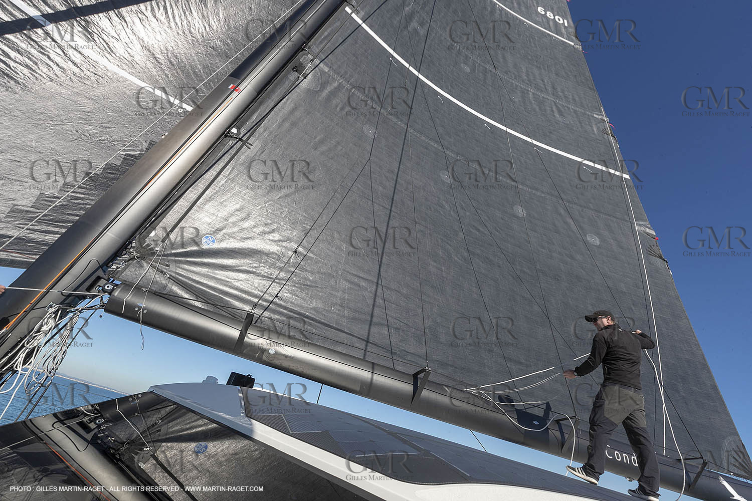 05 02 2019, La Grande Motte (FRA,34), Gunboat 68 sail testing  2