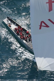 09 05 2007-Valencia (Spain)- 32nd America's Cup - Louis Vuitton Cup - RR2 - Day 11 - BMW ORACLE Racing