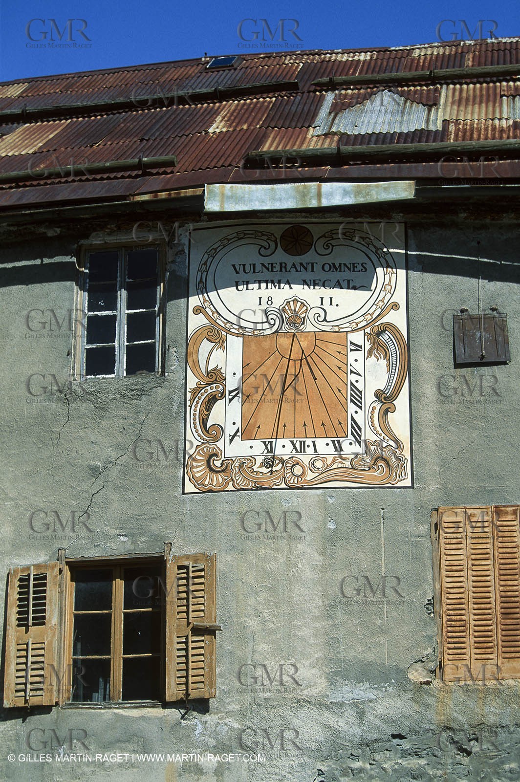 France - Southern Alps - Solar clocks