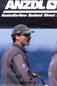 America's Cup - Auckland 2000  - Louis Vuitton Cup - Round Robin 1 - America One - Paul Cayard
