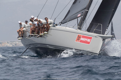 03 08 2017, Palma de Mallorca (ESP), Juan Kouyoumdjian and the Swan 50