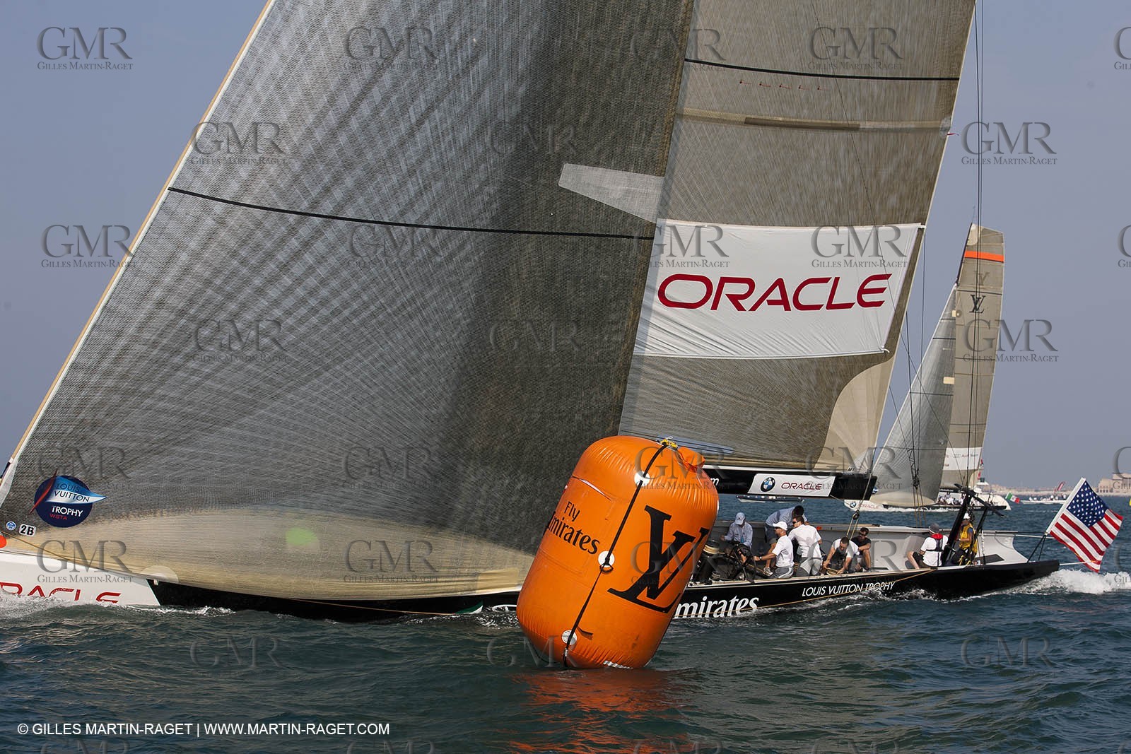 23 11 2010 - Dubai (UAE) - Dubai Louis Vuitton Trophy -  Round 2 - BMW ORACLE Racing Vs Mascalzone Latino