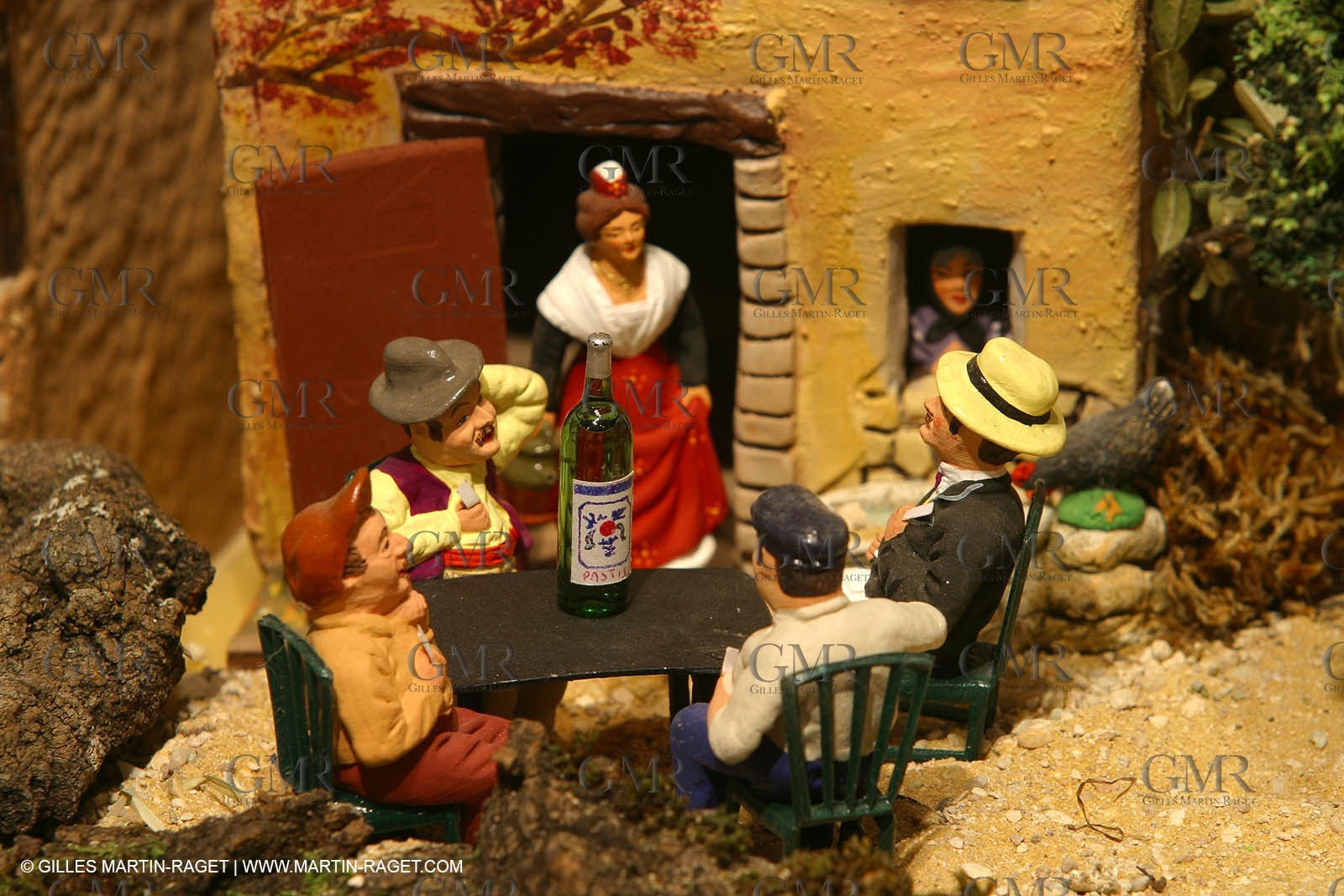 Great crib from les Saintes Maries de la mer (FRA, 13) for Christmas, December 2010