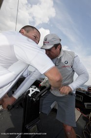 19 05 2010 - La Maddalena (ITA, Sardinia) Louis Vuitton Trophy - BMW ORACLE Racing - Training