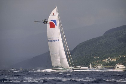 Yacht Racing, Multihull, ORMA 60, Laurent Bourgnon, Primagaz