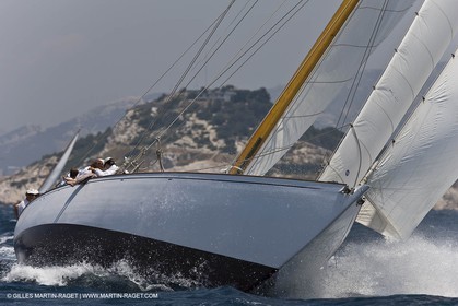 Sailing, Classic yachts, Voiles Vieux Port 2009, Marseille (FRA)