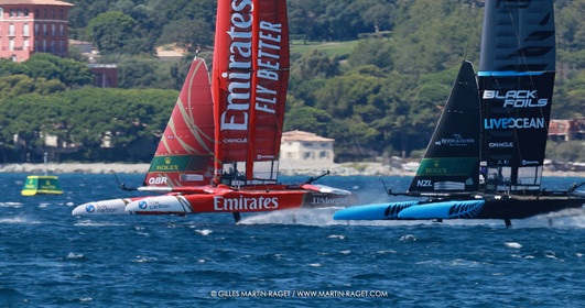 10 09 2025, Saint-Tropez,(FRA), Rockwool SailGP France Saint-Tropez, Race Day 1