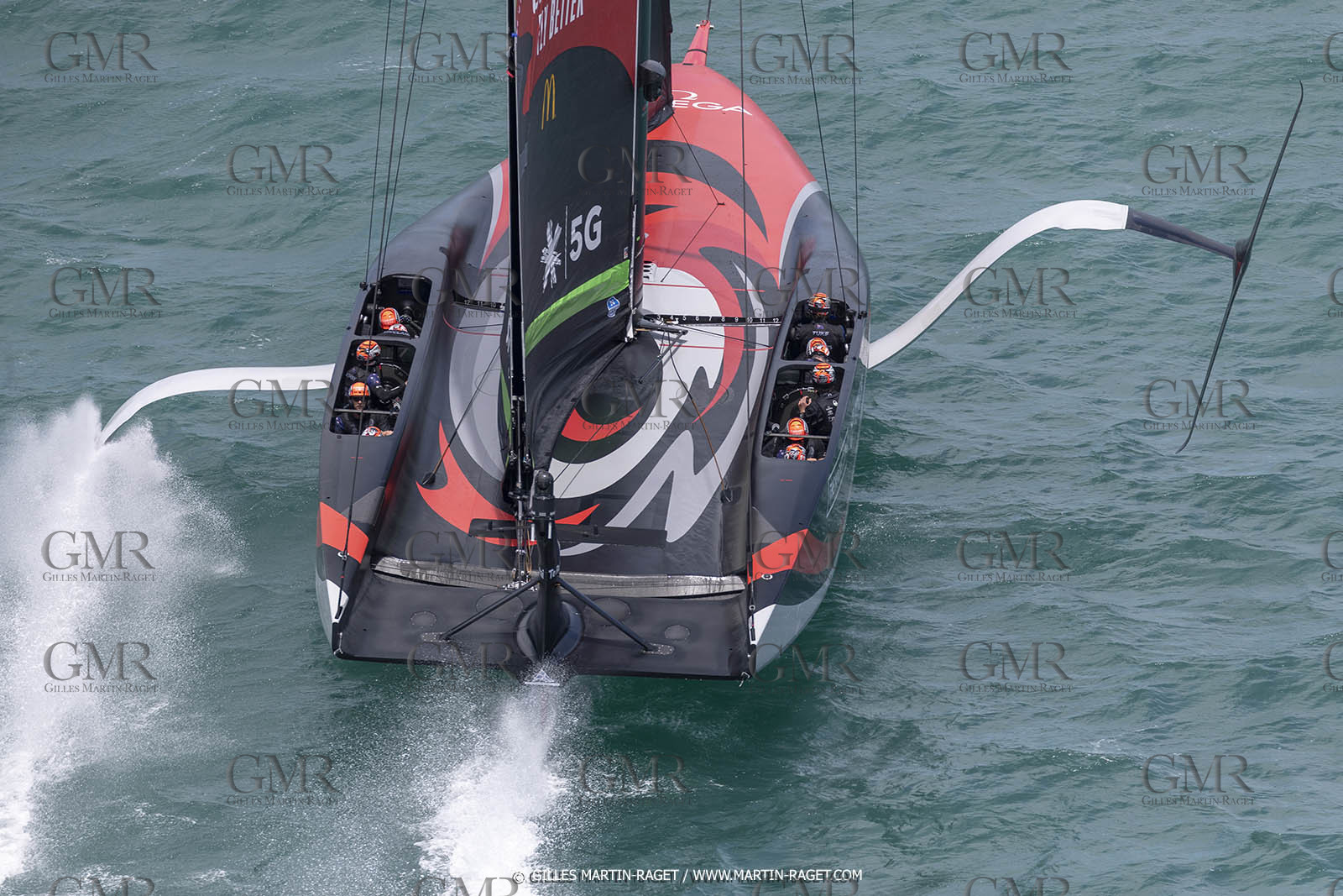 11 12 2020 - Auckland (NZL) - 36th America's Cup - Practice Sessions - Day 3 - Emirates Team New Zealand