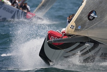 05 02 2009 - Auckland (NZL) - Louis Vuitton Pacific Series - Racing Day 5 - Round Robin 2